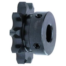 Tsubaki 40B10f-5/8 Single Strand Sprocket, Fixed, 40 Chain Size, 5/8 Bore Dia.,