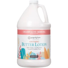 Ginger Lily Farms Champagne Mimosa Soothing Butter Lotion 128 Fl Oz Vegan Hyd...
