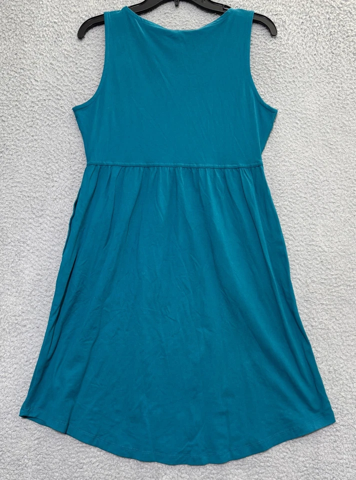 NEW Eddie Bauer wrap dress womens size Small Rain Stretch - Image 4 of 4