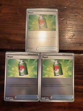 (3) Pokemon TCG Repel 126/132 Reverse Holo LOT!