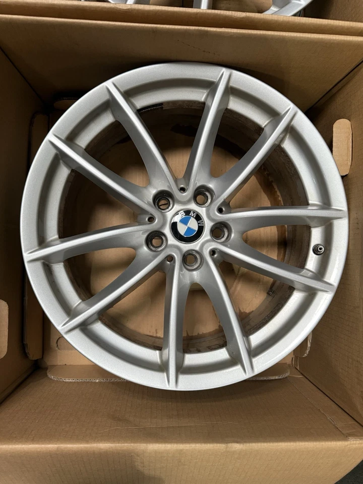 4x Llantas de aluminio BMW 7x 18 pulgadas serie 3 serie 4 serie 5 X4 X3 G02 G01 ET22 6880047 Styling 618 - Imagen 3 de 4