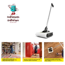 KB 5 Electric Floor Sweeper Broom, for Carpets, Hardwood Floors and Tiles, Li...