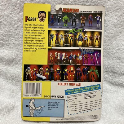 X-MEN フィギュア フォージ FORGE トイビズ Marvel X-Men Forge Toy Biz Action Figure with Quick Draw