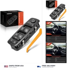 A-Premium Front Left Driver Side Power Window Switch Compatible with 2014-2...