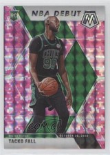 2019-20 Panini Mosaic NBA Debut Pink Camo Prizm Tacko Fall #276 2ws