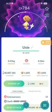 Shiny Uxie Pok&eacute;mon Go Trade (MAY COST 1 MILLION STARDUST)