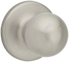 Kwikset 966P.UNIV Polo Single Cylinder Keyed Entry Handleset - Nickel