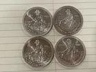 4 1985 Engelhard Prospector 1 Oz Silver Rounds (Lot B)