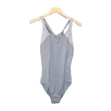 Image of Speedo Womens Grey Fitted Swimsuit Size 42"