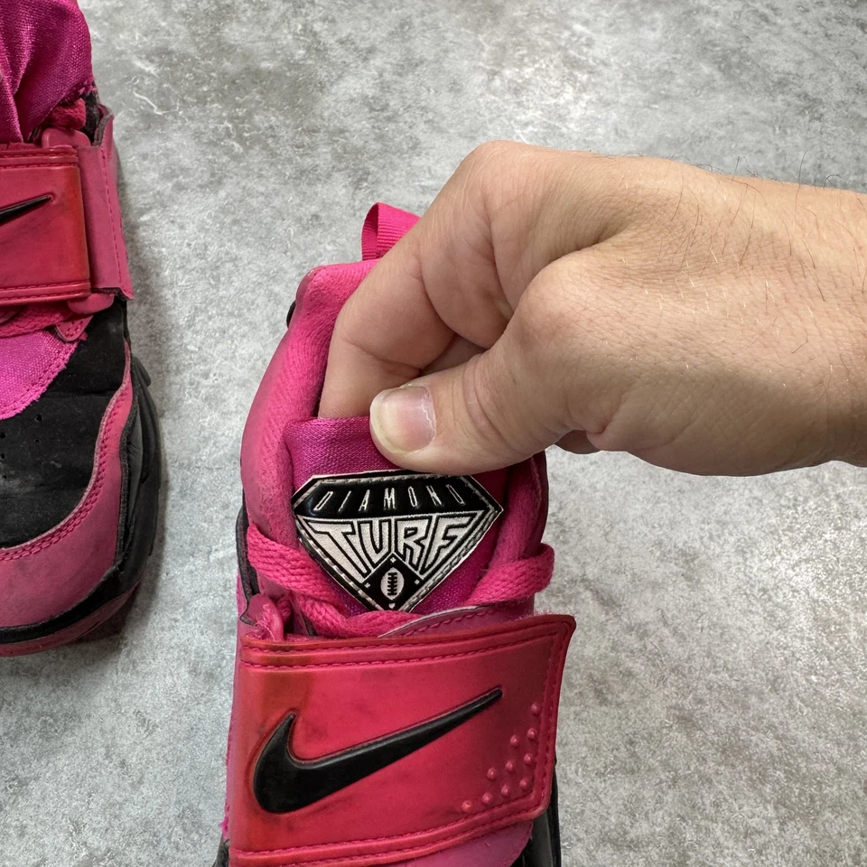 Nike Diamond Turf Shoes Youth Size 6Y Deion Sanders 407911-500 Sneakers - Image 4 of 4