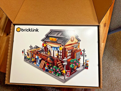 LEGO Bricklink Designer Program Japanese Sushi Restaurant 910060, 14 Minifigures