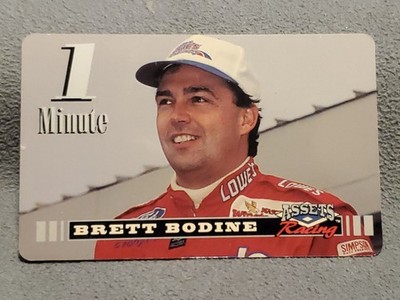 Classic Assets NASCAR CUP RACING - 1 Minute Calling Card - Unused/Expired 12/95