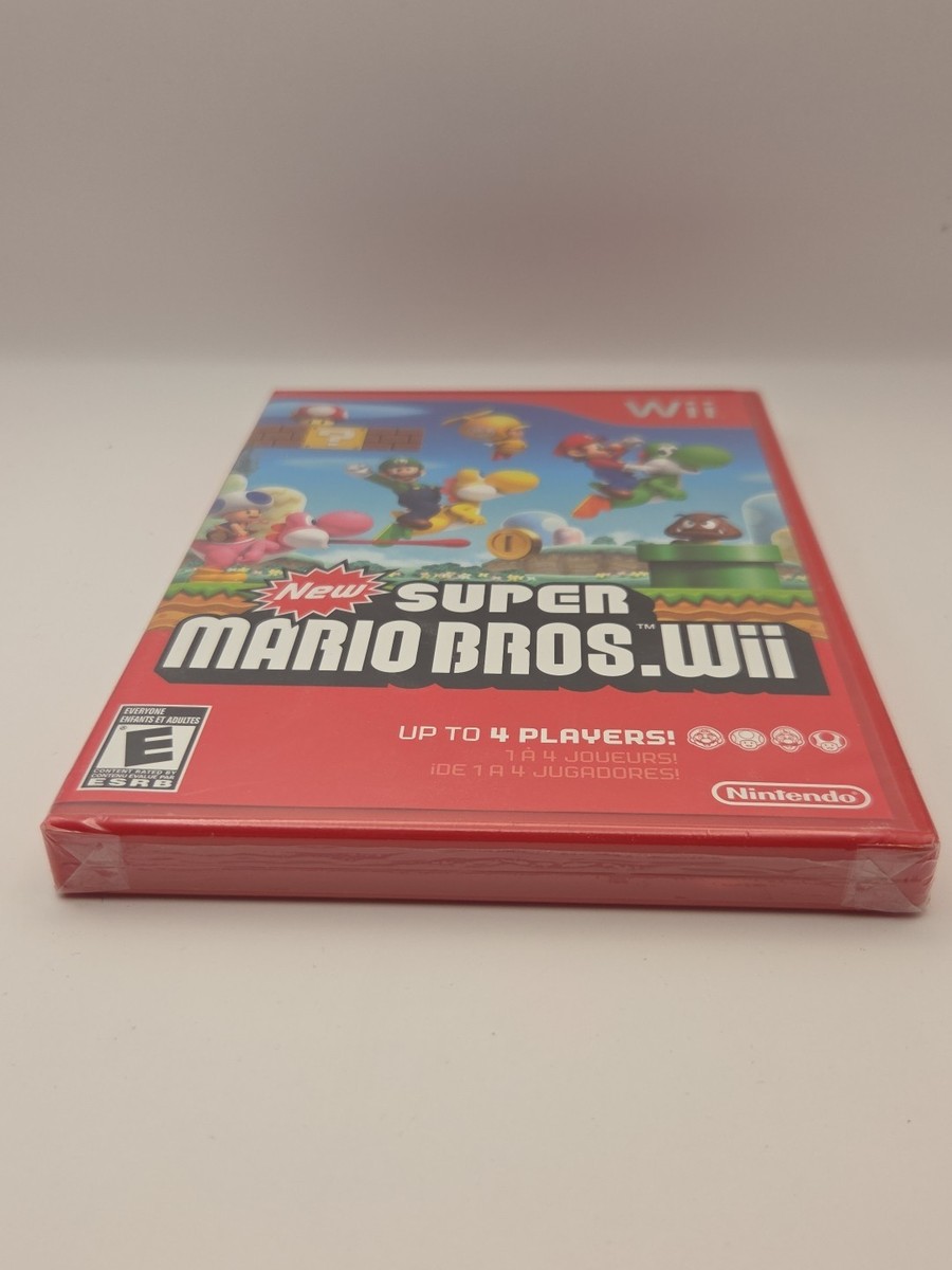 SUPER MARIO BROS. Wii (Nintendo Wii, 2009) 0100 UPC new SEALED. | eBay