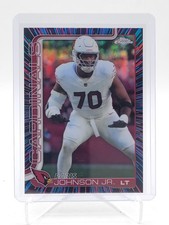 PARIS JOHNSON JR 2025 TOPPS CHROME NEON PULSAR SP REFRACTOR #3 CARDINALS Q5692