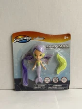 Swimways Fairy Tails Linsea Action Figure Mermaid Adventures Purple New Sealed