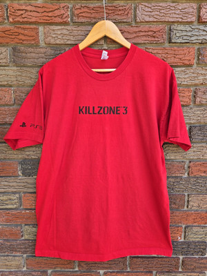Vintage Y2K Killzone 3 Videogame Promo T Shirt XL