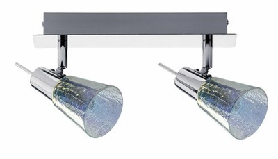 Paulmann Spotlight Omikron Balken 2x42W G9 230V Chrom Metall/Glas