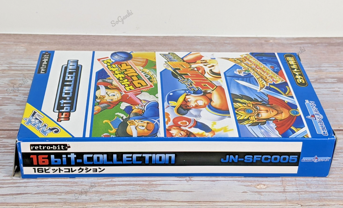 SFC]16ビットコレクション JNNEX Retro-bit 16ビットコレクション 6本セット スーパーファミコン SFC カルチャー