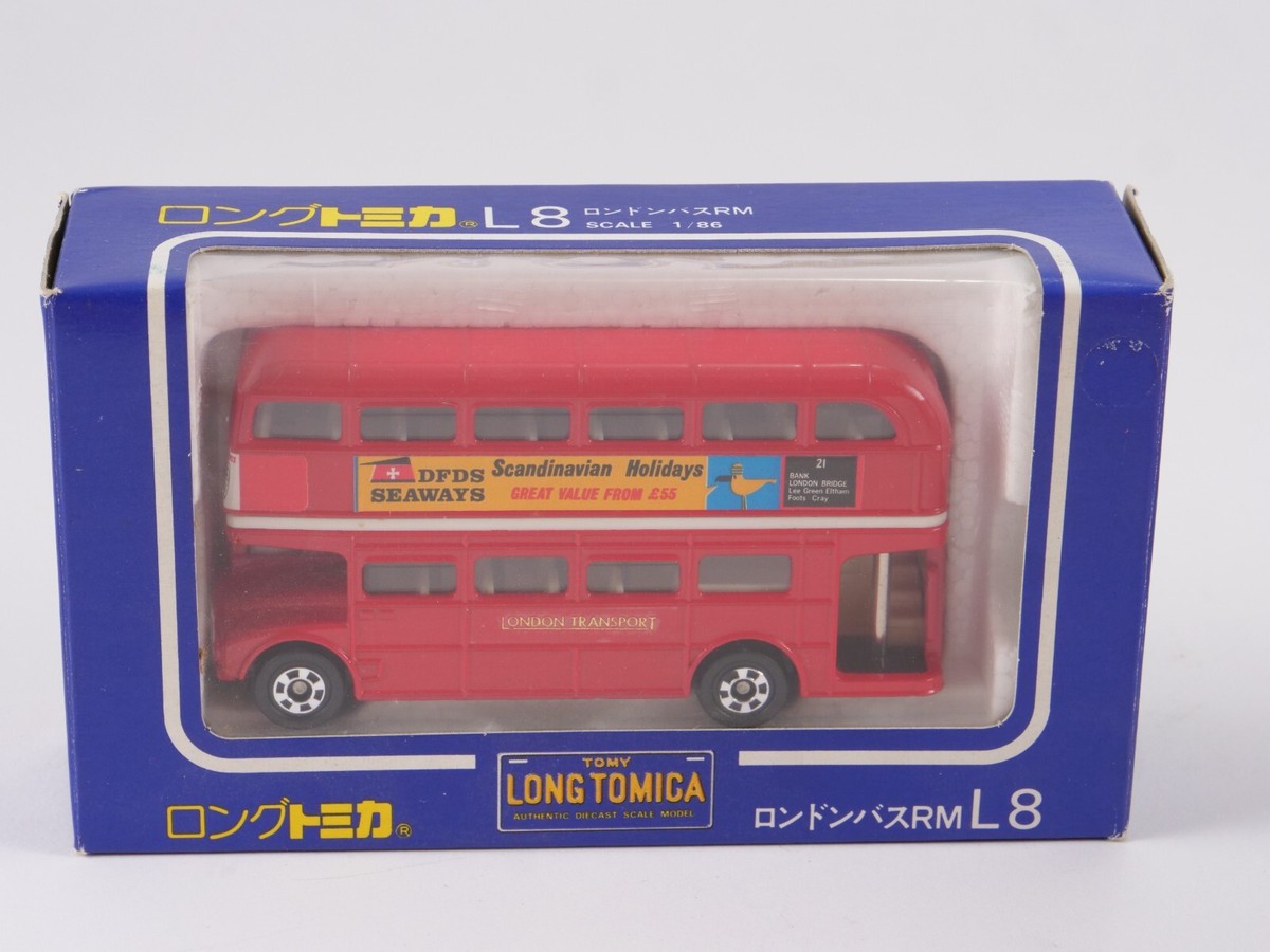 ロングトミカ L8 ロンドンバスRM 日本製・未開封品