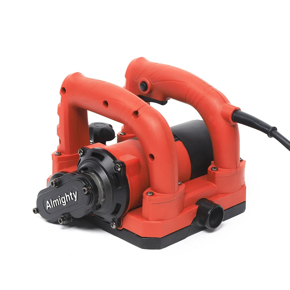 1600W Electric Wall Groove Cutting Machine Electric Brick Wall Chaser Concrete - Image 2 of 4