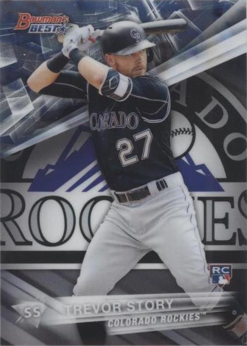 2016 Bowman's Best - Trevor Story #12 - 1 of 1
