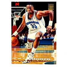 Alonzo Mourning 1993-94 Topps Stadium Club Card #292 NBA Charlotte Hornets
