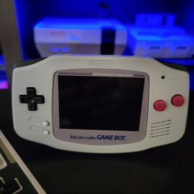 NES Edition Gameboy Advance GBA Console with IPS V5 Backlight Backlit LCD 