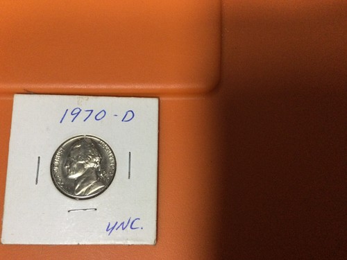 1970 D UNC NICKEL WITH MULTIPLE ERRORS - Picture 7 of 23
