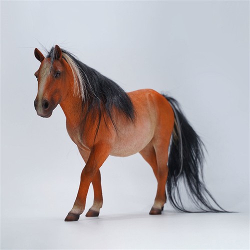 JXK 1/6 Mongolian Horse Model Animal Mongolica Figure Gift Toy Collector Decor - Picture 14 of 75
