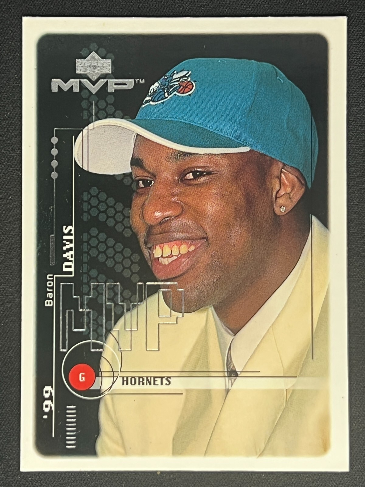 BARON DAVIS 1999-00 Upper Deck MVP Rookie RC #211 | Hornets