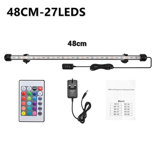 18/38/48 CM LED Aquarium Light Fish Tank Light Fish Tank Aquarium Light RGB - Picture 13 of 13