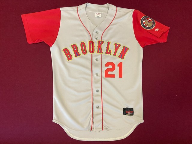 Brooklyn Cyclones game worn road jersey Rawlings size 44 Brooklyn Cyclones game worn road jersey Rawlings size 44