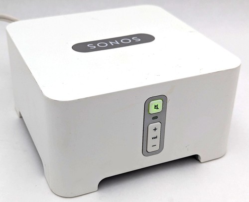 Sonos CONNECT 1st Gen White w/ Power Cable - S1 App Compatibility Only - Tested