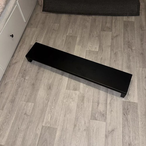 vaydeer Black Metal Dual Monitor Stand - Afbeelding 2 van 5