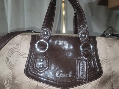 バッグ COACH Ashley 2wayShoulderBag y2k archive COACH Gallery City Ashley Zip Tote Purse Shoulder Bag F14678 Black