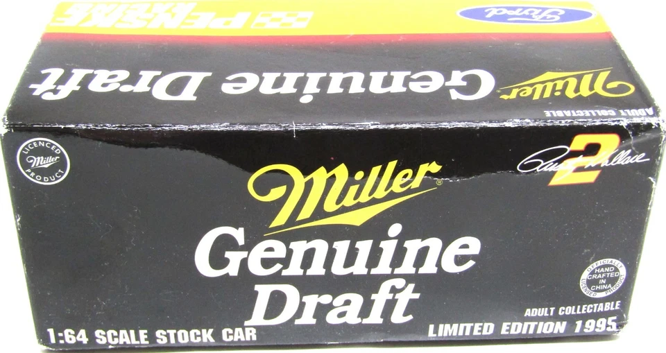 R4-75 РЖАВЫЙ УОЛЛЕС #2 MILLER ПОДЛИННЫЙ ПРОЕКТ 1995 FORD THUNDERBIRD МАСШТАБ 1:64. - Изображение 2 из 4