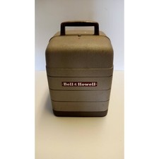 Vintage Bell Howell 8mm Movie Film Projector Model 253 RV Portable W/ Handle