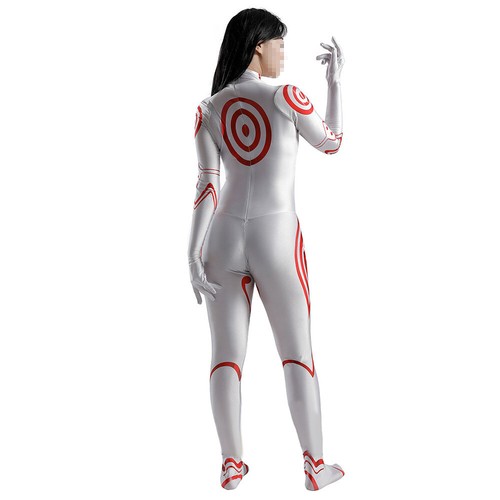 Shiro Cosplay Jumpsuit DEADMAN WONDERLAND Bodysuit Costume Adult Kids Halloween - Bild 10 von 10