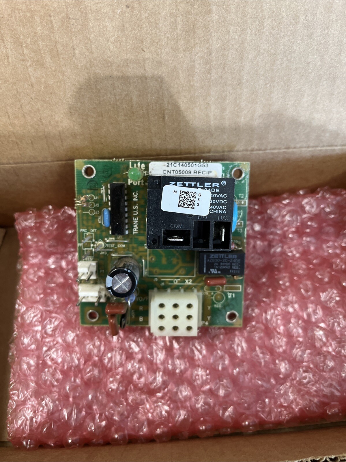 OEM TRANE CNT05009 DEFROST CONTROL BOARD HVAC