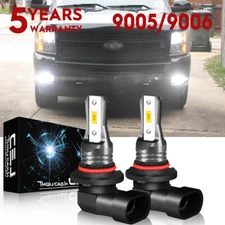 Pair CSP LED Fog Light Kit 9045 6500K Bright White for Chevy Colorado 2004-2012