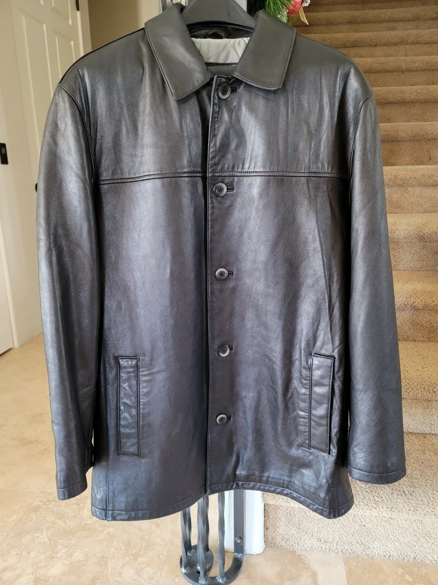 Brandini clearance leather coat