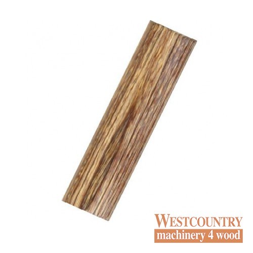 Charnwood Coloured Wood Pen Blank 20mm x 20mm x 130mm Brown - Picture 1 of 1