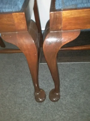 Antique Ornate Chairs Queen Anne Legs Antiques