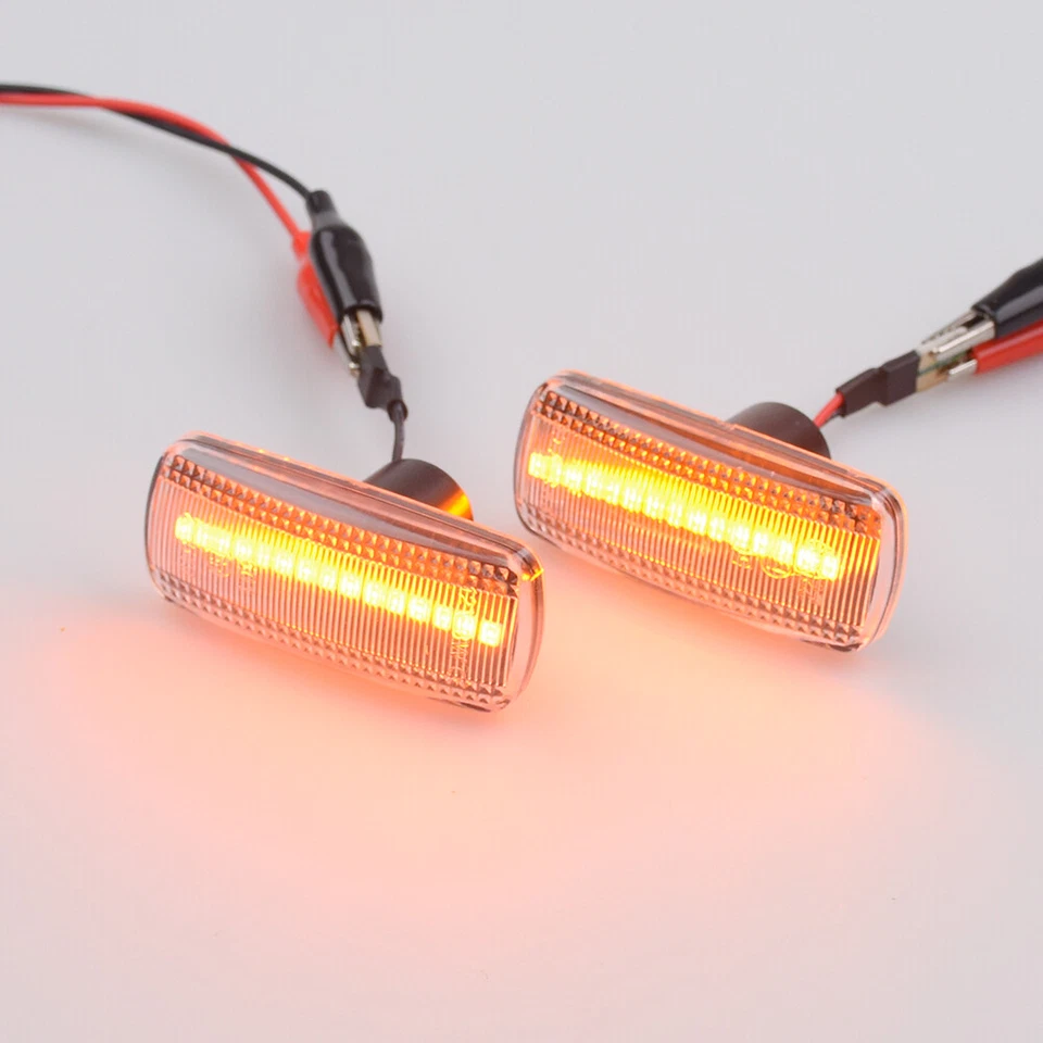 Luz de señalización lateral dinámica LED para Dodge Caliber 2007 2008 2009 2010 2011 Foto 2 de 4