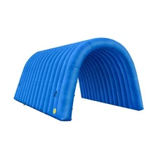 OZIS 16FT Inflatable Tunnel Sports Tunnel Entrance with Installed Blower Infl...