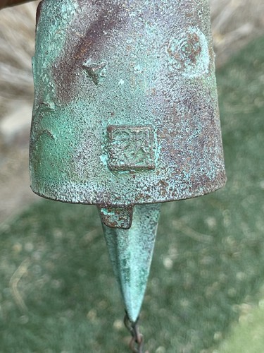 Vintage Paolo Soleri Cosanti Arcosanti Cast Bronze Wind Bell Chime - Picture 5 of 12