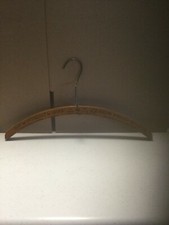 ANTIQUE 1899-1901 WOODEN HANGER GLASGOW WOOLEN MILLS CO. DES MOINES IA