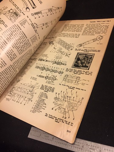 Two Stroke Singles Motorcycle Service Manual 60-70's era  3rd edition Vol. 1 - Bild 6 von 6