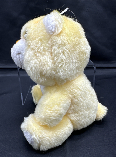Vintage Kenner Care Bears Funshine Bär sonnengelb 6 Zoll Plüschtier - Bild 4 von 6