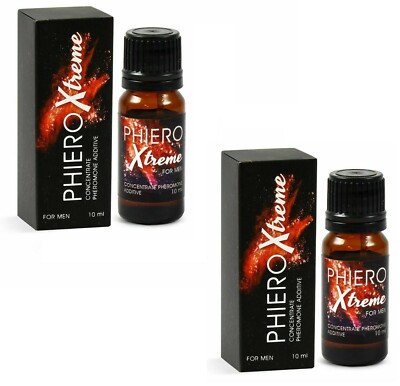 Phiero XTREME Strong Concentrate Pheromone To Attract Women - 2 Bottles